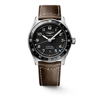 Longines Spirit Zulu Time Black Dial 42 MM Automatic L38124532