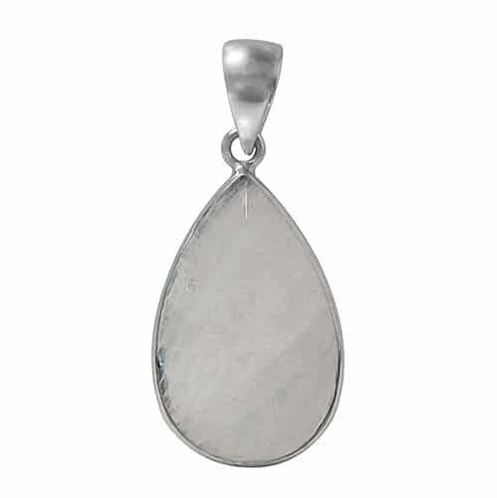Rhodium Plated On Sterling Silver