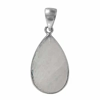 Rhodium Plated On Sterling Silver