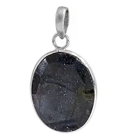 Sterling Silver Stone Pendant