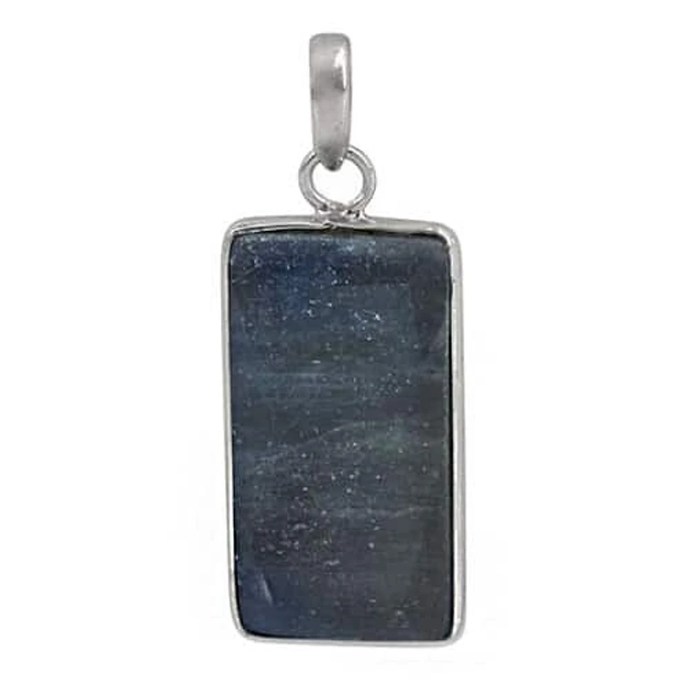 Sterling Silver Stone Pendant