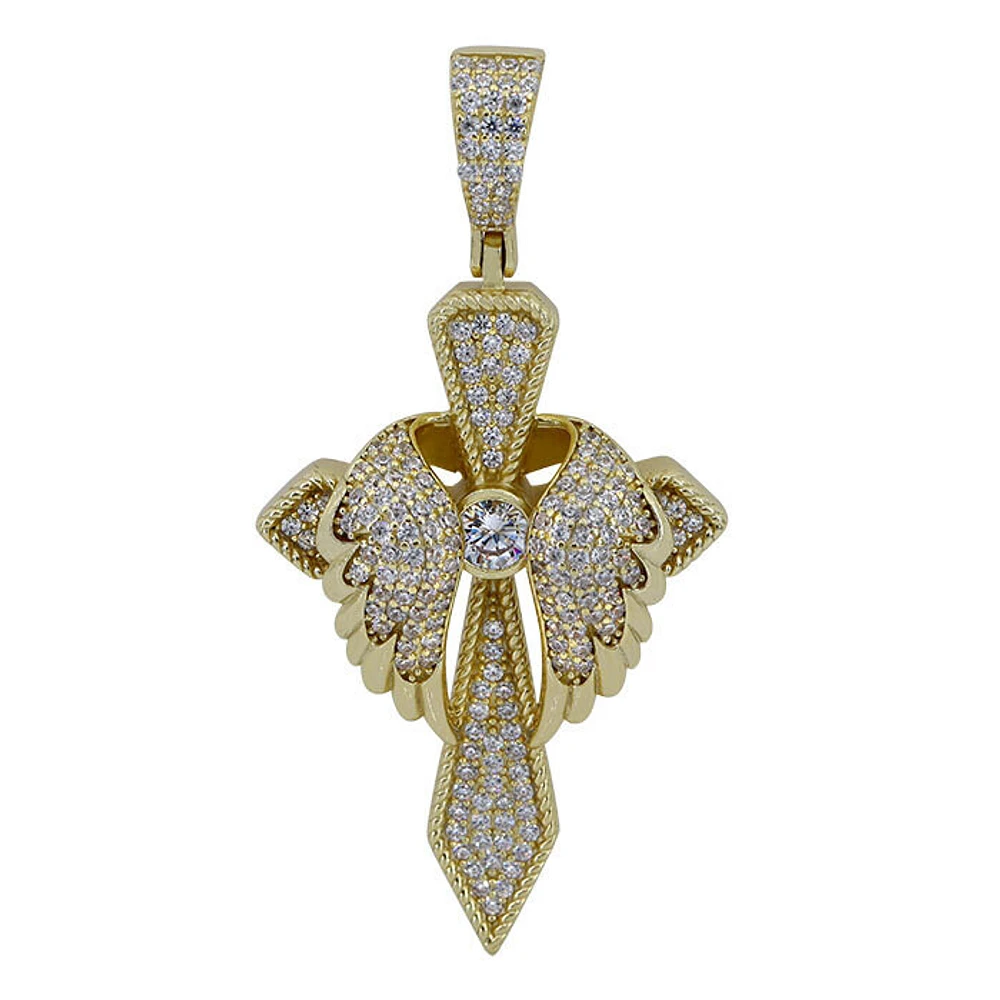 Sterling Silver With Gold