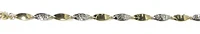10K Link Yellow & White Gold Bracelet