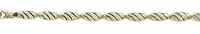 10K Fancy Link Yellow & White Gold Bracelet