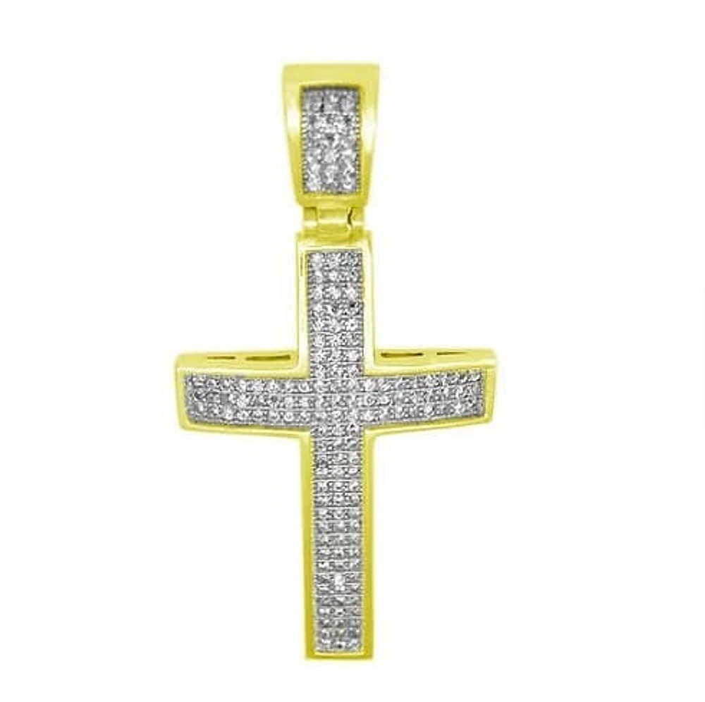 Sterling Silver With Gold