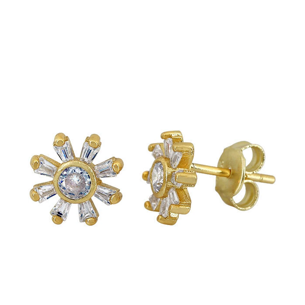 Sterling Silver With Gold