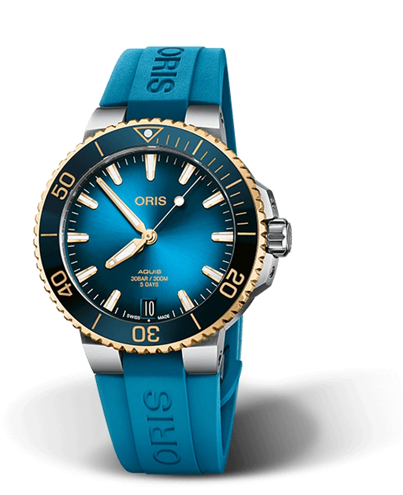 Oris Aquis Date Calibre 400 Blue Dial 42MM Automatic