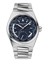 Highlife Worldtimer Manufacture 41MM Blue Dial Automatic FC-718NRWM4H9