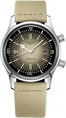 The Longines Legend Diver Beige Dial 36 MM Automatic L33744302