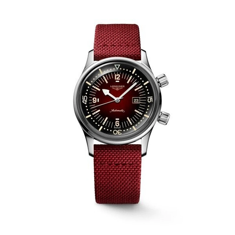 Legend Diver Red Dial 36MM Automatic L33744402