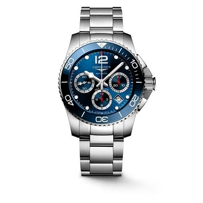 HydroConquest Blue Dial 41MM Automatic Chronograph L37834966