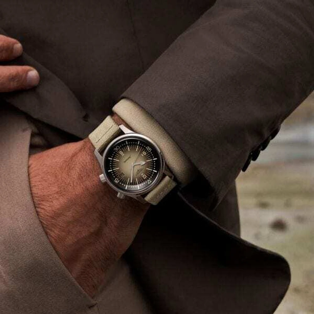 The Longines Legend Diver Beige Dial 42 MM Automatic L37744302