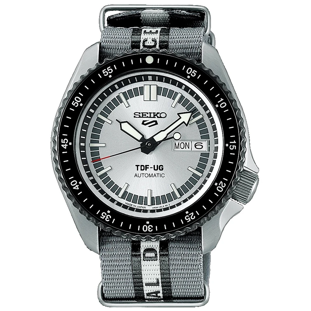 Seiko 5 Sports Silver Dial 43MM Limited Edition 55th anniversary Ultraseven Automatic SRPJ79