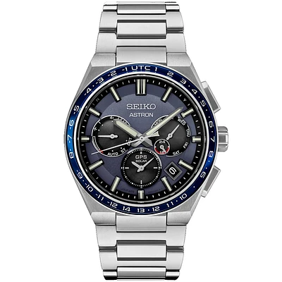 Seiko Astron Blue Dial 43MM Solar SSH109