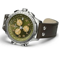 Khaki Aviation Green Dial 46MM X-Wind GMT Chronograph Quartz H77932560