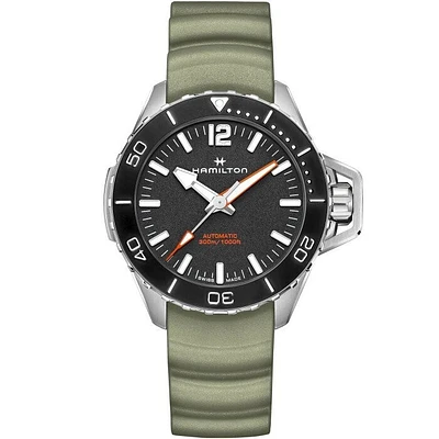 Khaki Navy Frogman Black Dial 46MM Automatic H77825331