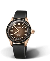 Oris Aquis Bronze Herzog Loibner Edition Brown Dial 36MM Automatic