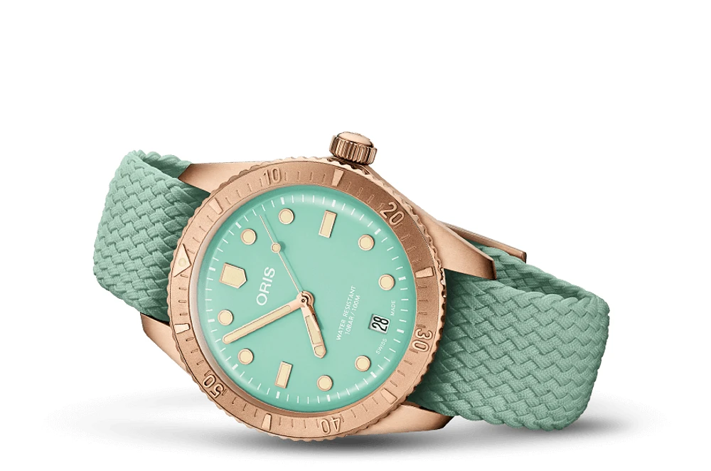 Oris Aquis Bronze Green Dial 38MM Automatic