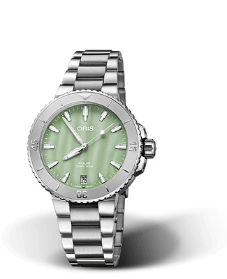 Oris Aquis Date Green Dial 37MM Automatic