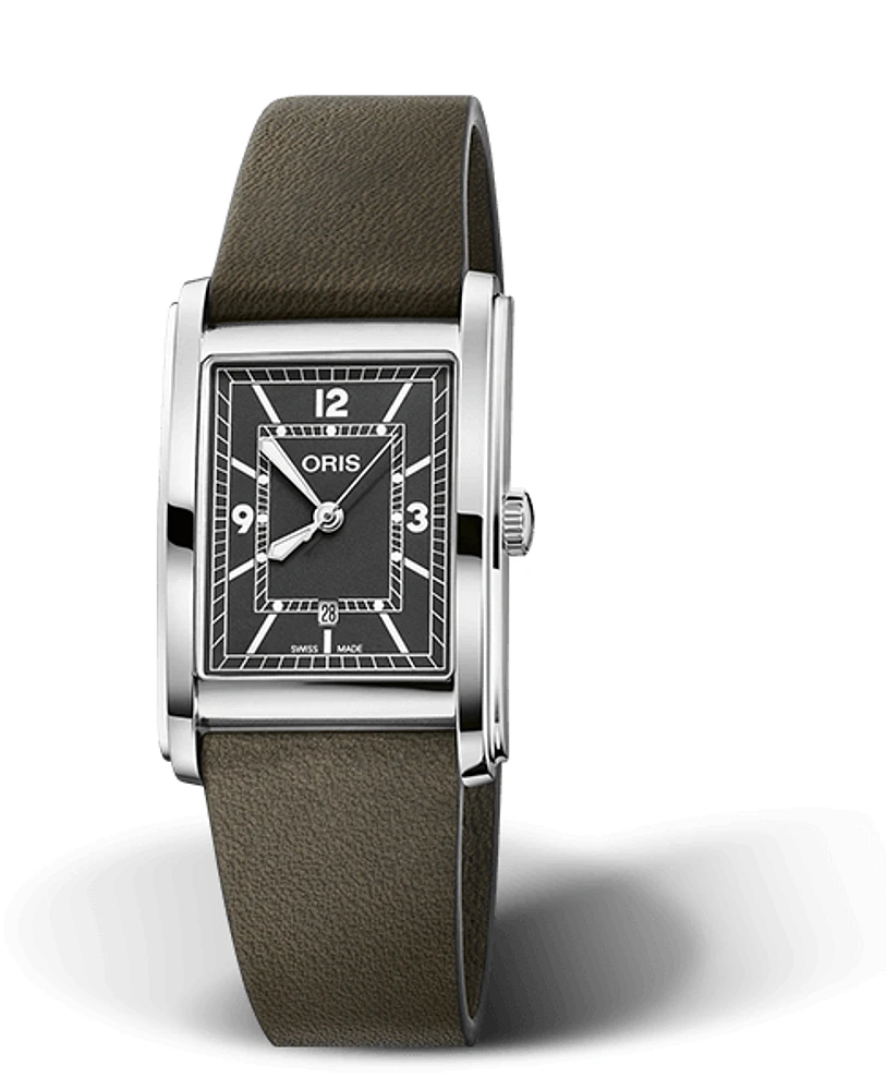 Oris Rectangular Green Dial 26MM Automatic