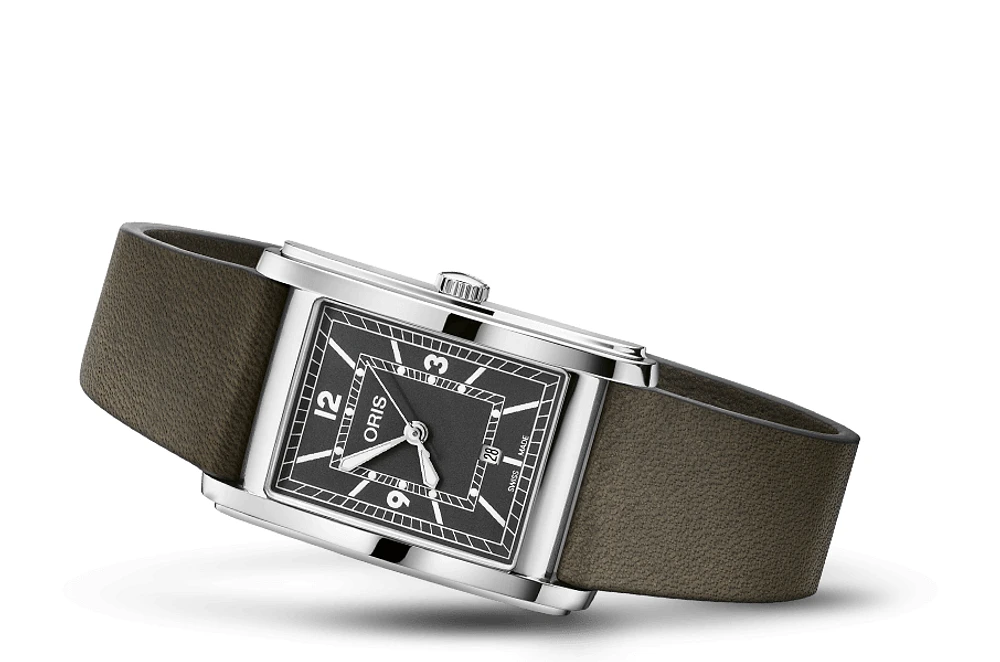 Oris Rectangular Green Dial 26MM Automatic