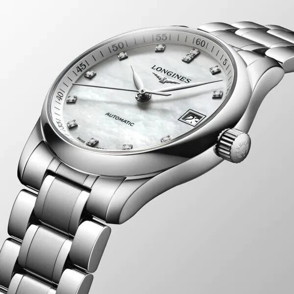 The Longines Master Collection Mother of Pearl Dial 34MM Automatic L23574876