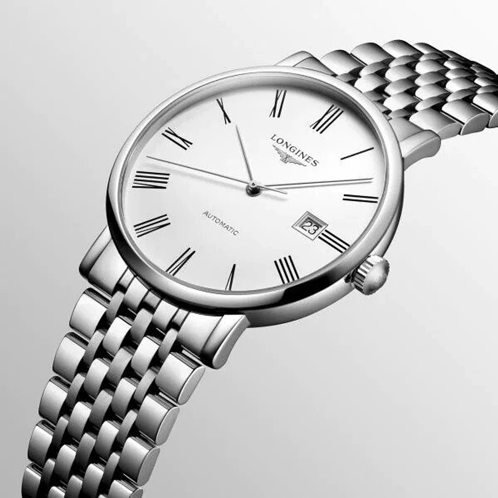 Longines Elegant Collection 41MM White Dial Automatic L49114116