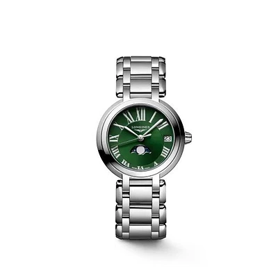 Longines PrimaLuna Green Dial 31MM Quartz L81154616