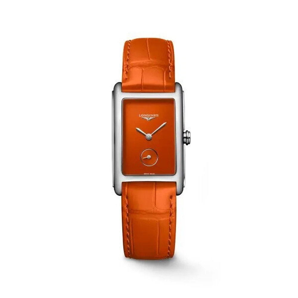 Longines DolceVita Orange Dial 23MM Quartz L55124922