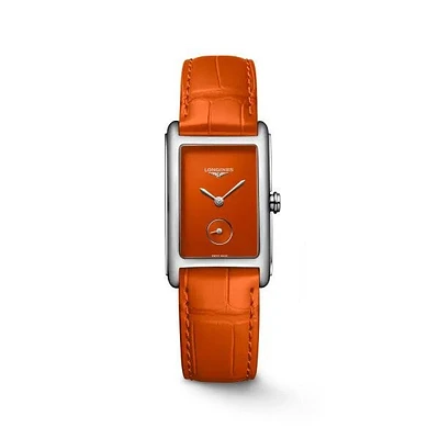 Longines DolceVita Orange Dial 23MM Quartz L55124922