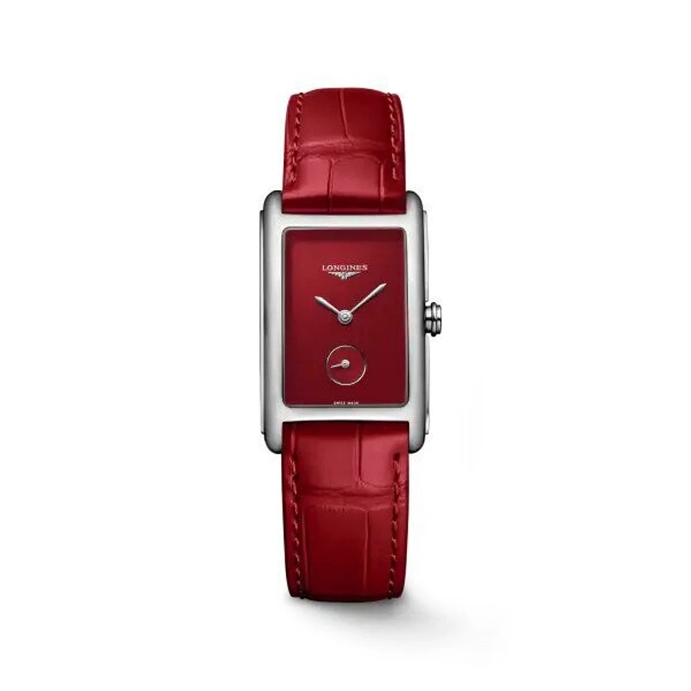 Longines DolceVita Red Dial 23MM Quartz L55124912