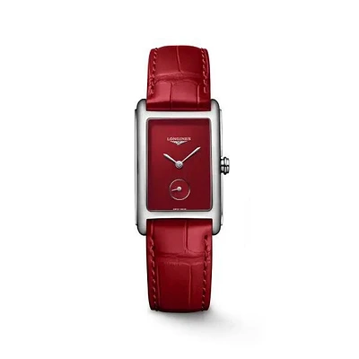 Longines DolceVita Red Dial 23MM Quartz L55124912