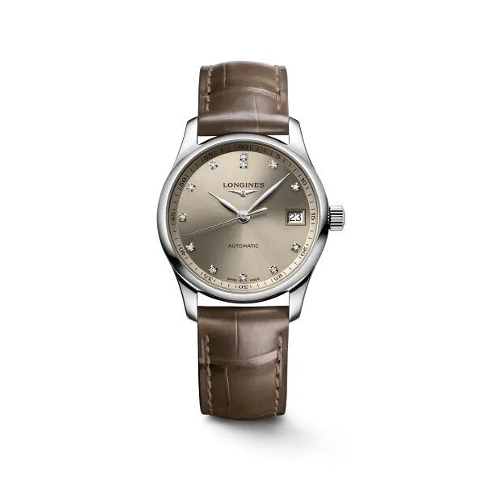 The Longines Master Collection Beige Dial 34MM Automatic L23574072