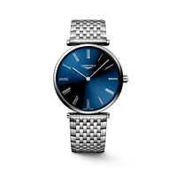 La Grande Classique De Longines Blue Dial 38MM Quartz L48664946