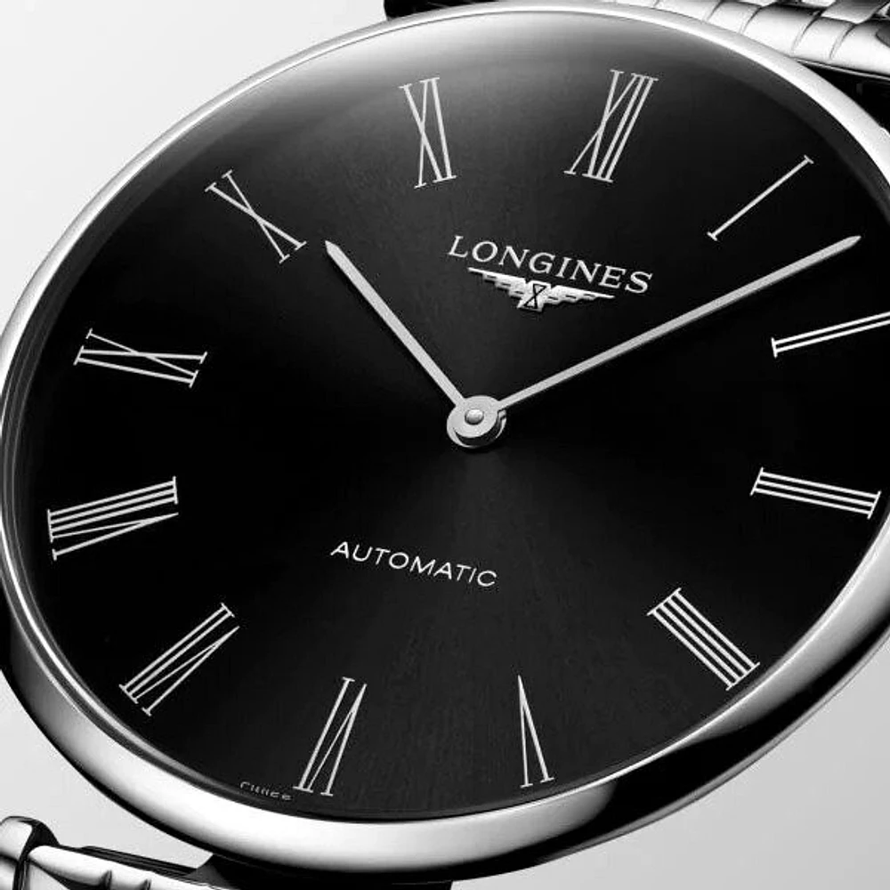 La Grande Classique De Longines Black Dial 38MM Automatic L49184516