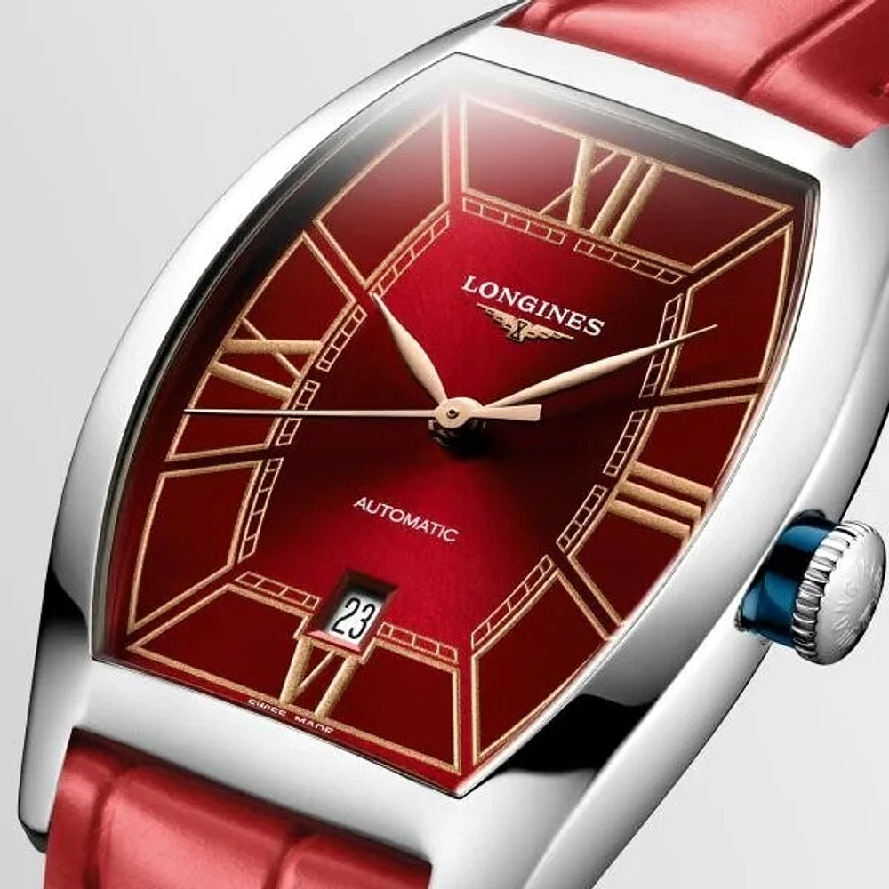 Longines Evidenza Red Dial 26MM Automatic L21424092