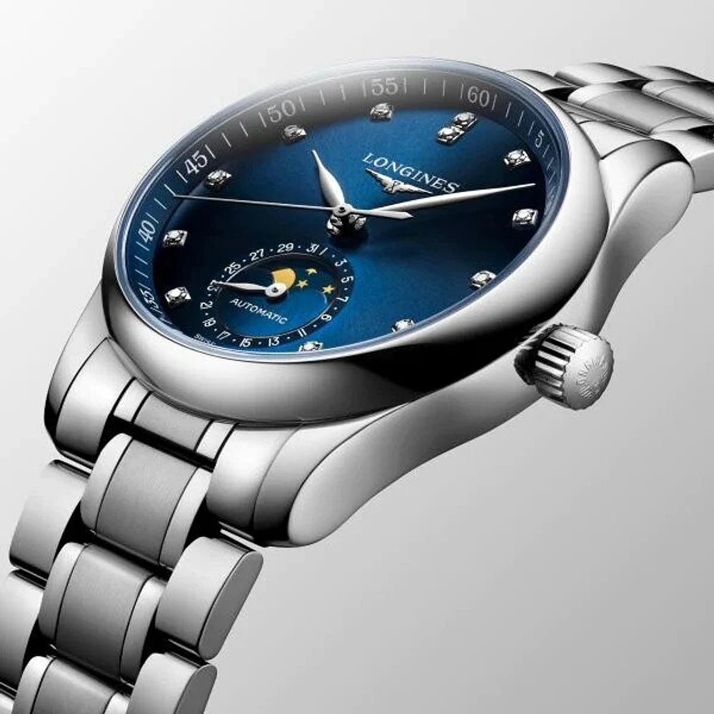 The Longines Master Collection Blue Dial 34MM Automatic L24094976