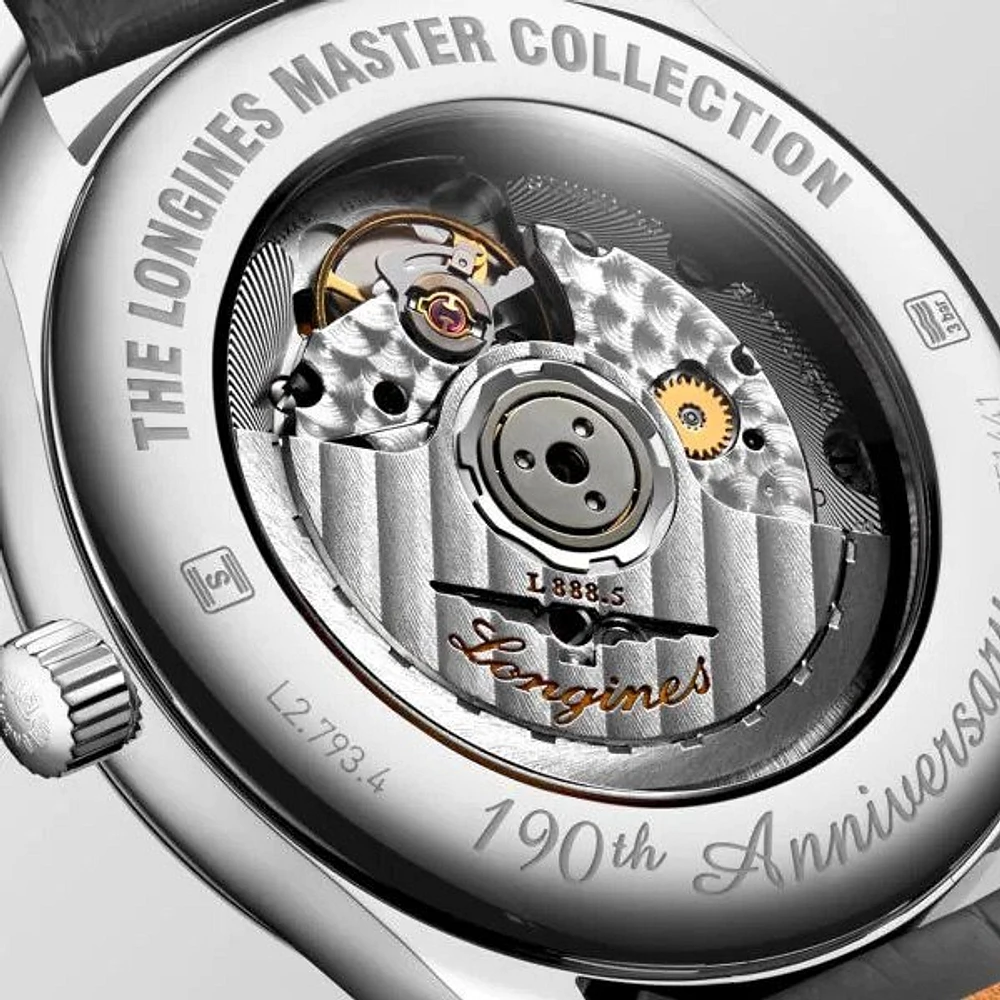 The Longines Master Collection 190th Anniversary Edition Silver Dial 40MM Automatic L27934732