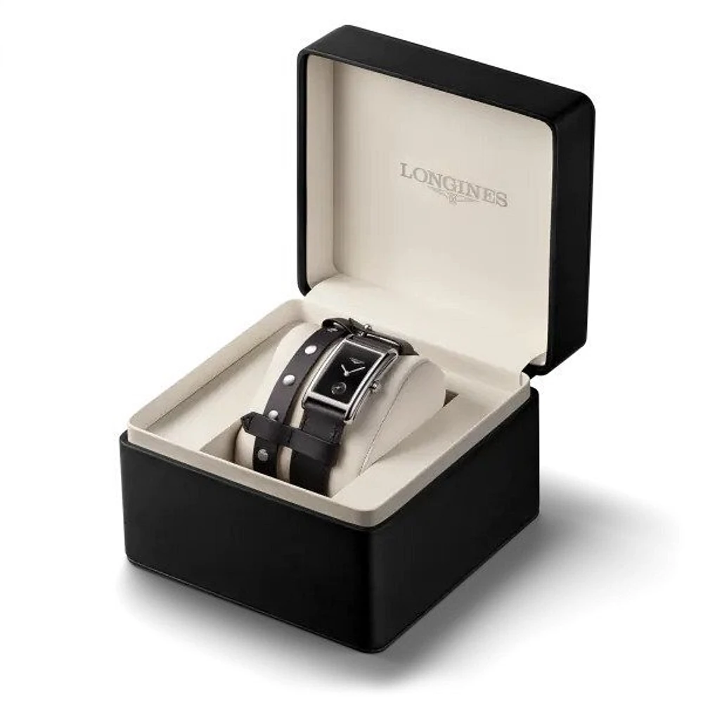 Longines DolceVita X YVY Black Dial 23MM Quartz L5512471B