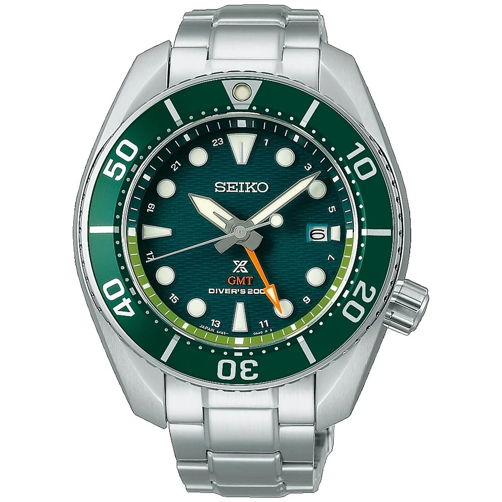 Prospex Green Dial GMT 45MM Diver " Sumo " Seascape Solar SFK003