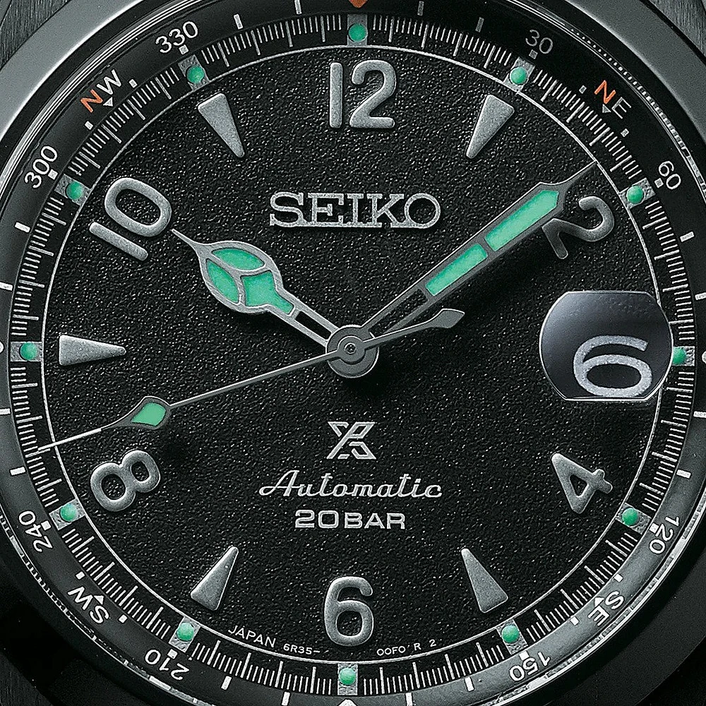 Seiko Prospex Alpinist Black Dial 40 MM 'Black Series' Automatic SPB337 Limited Edition