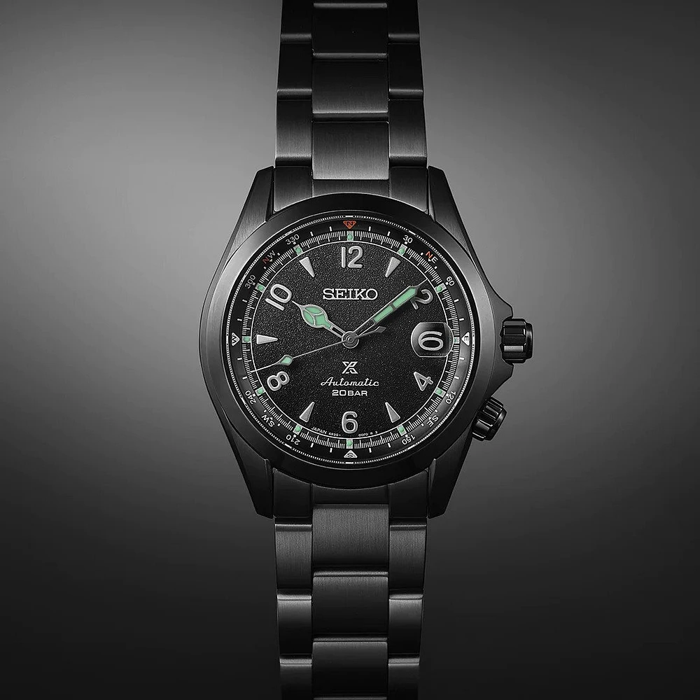 Seiko Prospex Alpinist Black Dial 40 MM 'Black Series' Automatic SPB337 Limited Edition