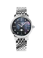 Slimline Ladies Moonphase 30MM Mother of Pearl Dial Quartz FC-206MPBD1S6B