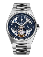 Highlife Tourbillion Perpetual Calendar 41MM Blue Dial Automatic FC-975N4NH6B