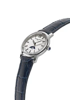 Slimline Ladies Moonphase 30MM White Dial Quartz FC-206SW1S6