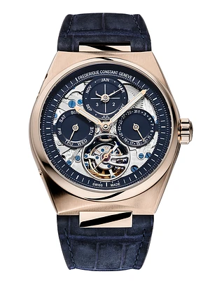 Highlife Tourbillion Perpetual Calendar 41MM Blue Dial Automatic FC-975N4NH9