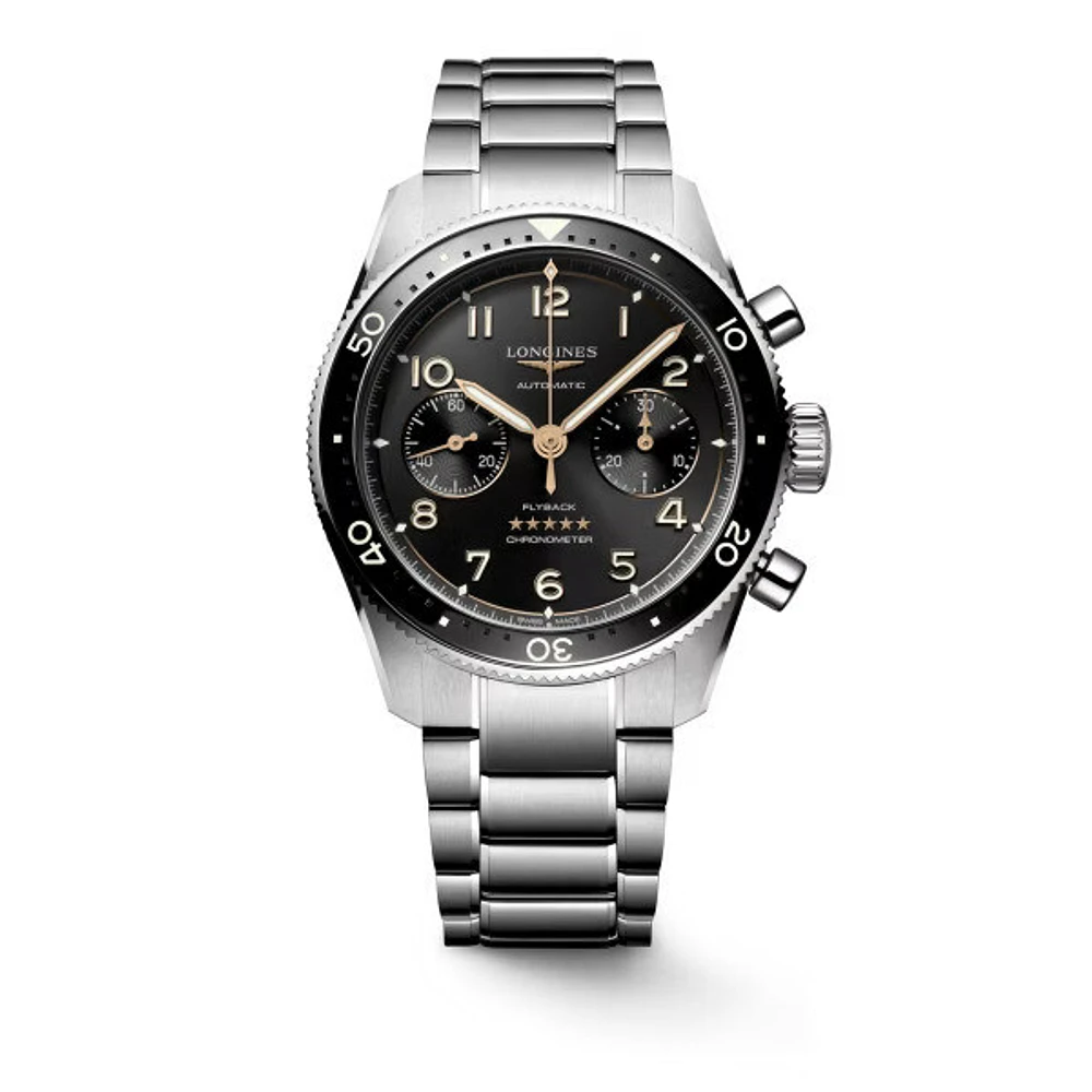 Longines Spirit Flyback Black Dial 42MM Automatic L38214536