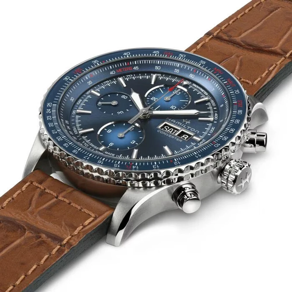 Khaki Aviation Converter Chrono Blue Dial 44MM Automatic H76746540