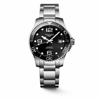 HydroConquest Black Dial Diver 39MM Automatic L37804566