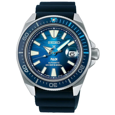 Prospex Blue Dial 44MM Diver " Samurai " Automatic Great Blue Padi SRPJ93K1